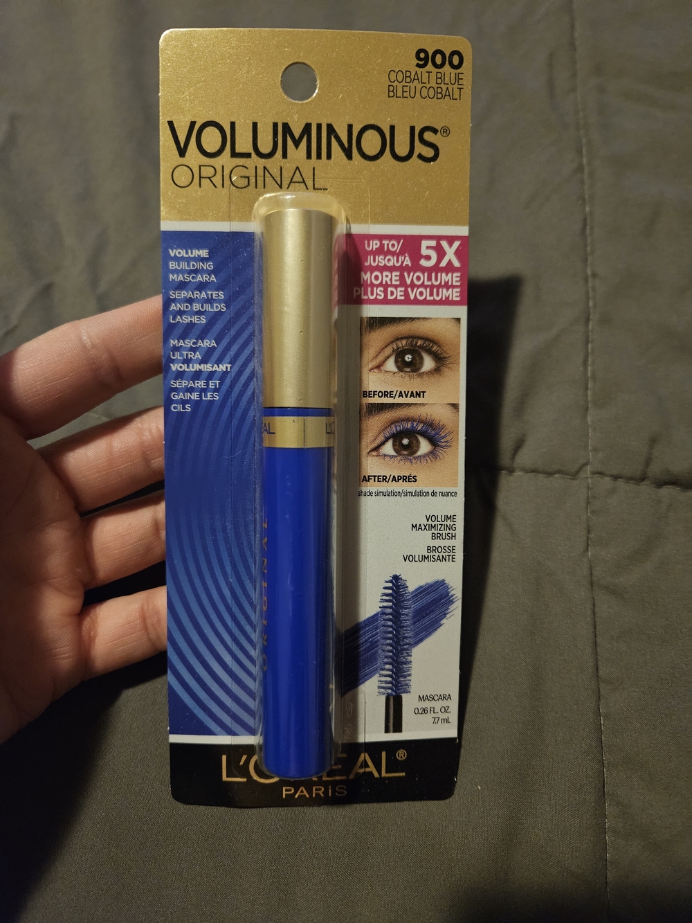 L'Oréal Voluminous Original Mascara — Cobalt Blue (900)